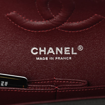 Chanel Lambskin Quilted Medium Double Flap Black 6 of 9