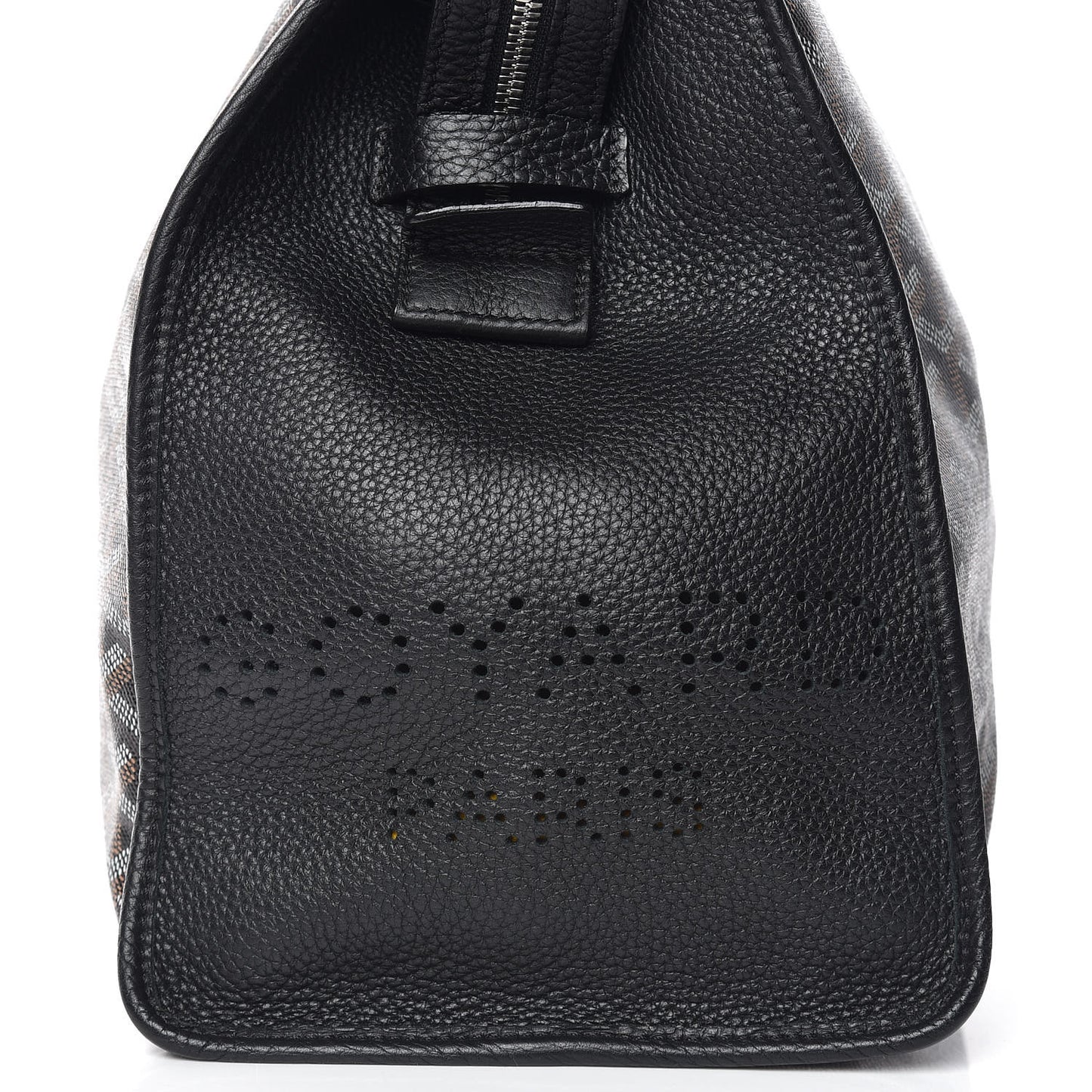 Goyardine Sac Hardy Pet Carrier PM Black
