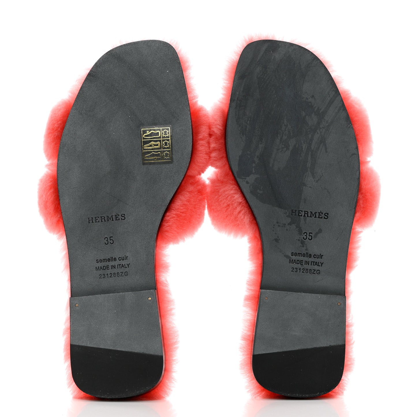 Woolskin Oran Sandals 35 Rose Du Desert