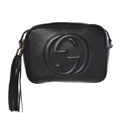 Gucci Pebbled Calfskin Small Soho Disco Bag Black 1 of 9