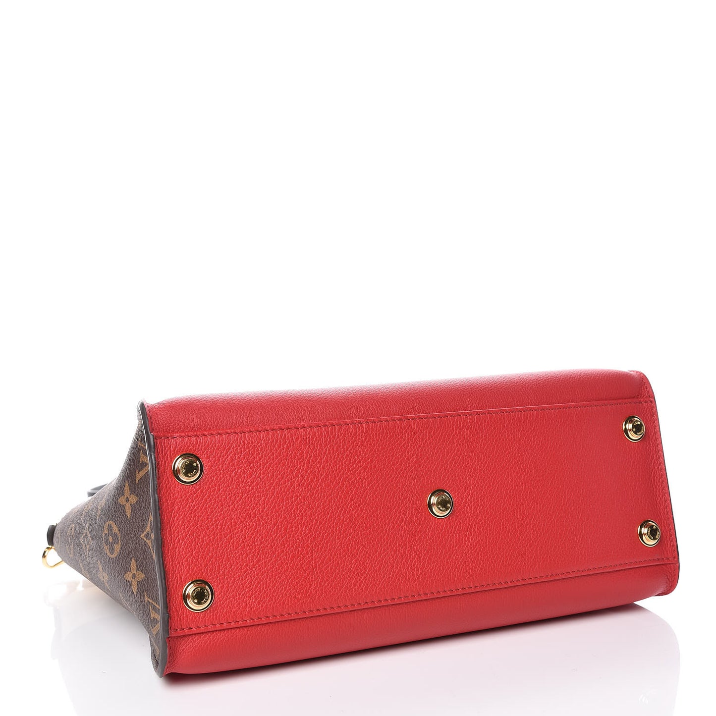Calfskin Monogram On My Side Pirate Red