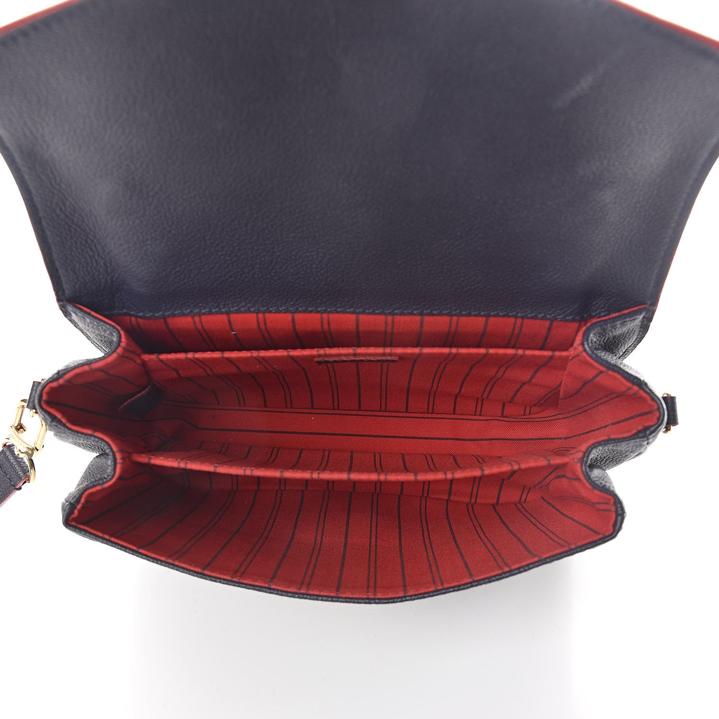 Empreinte Pochette Metis Marine Rouge