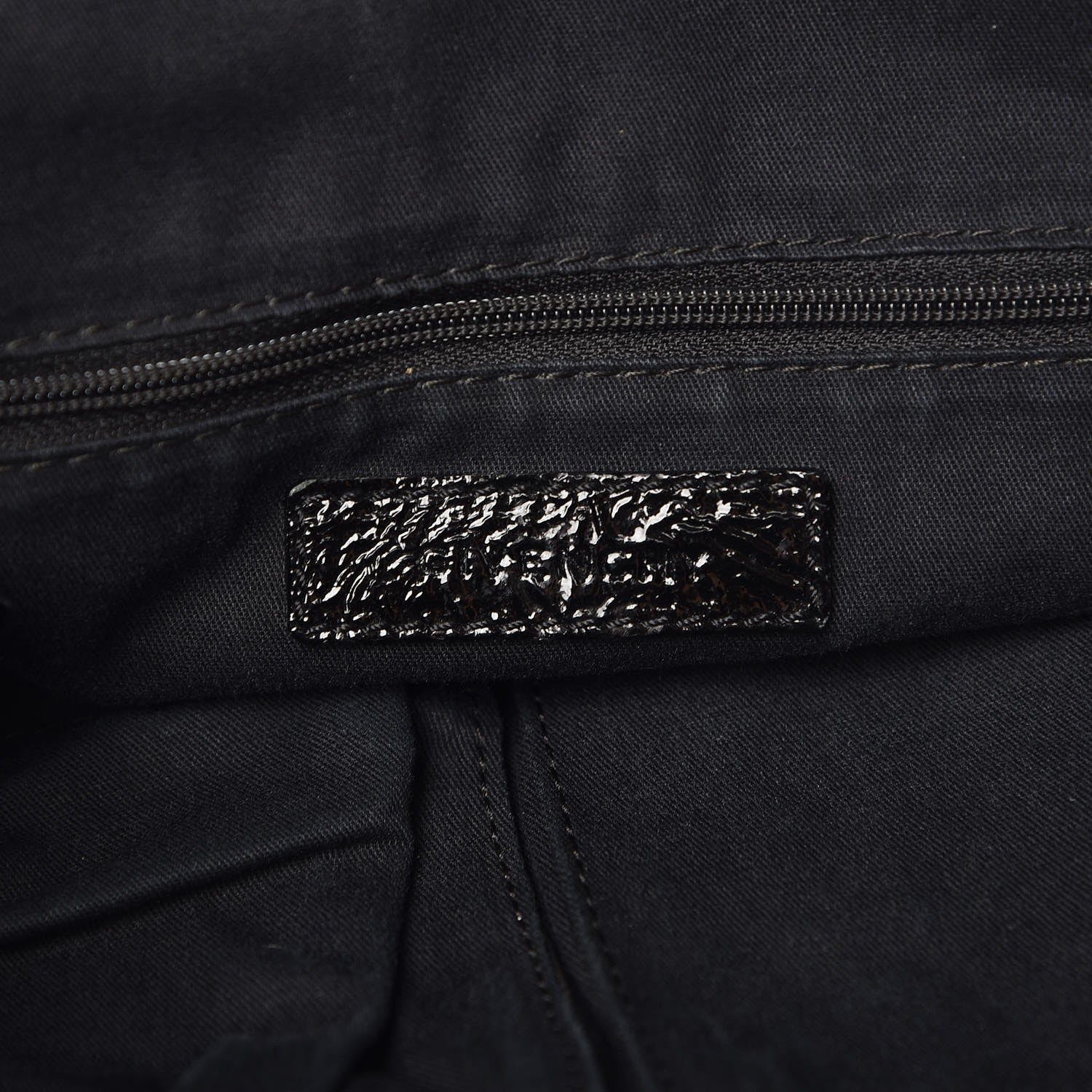 Givenchy Crinkled Patent Calfskin Small Nightingale Black 7 of 13