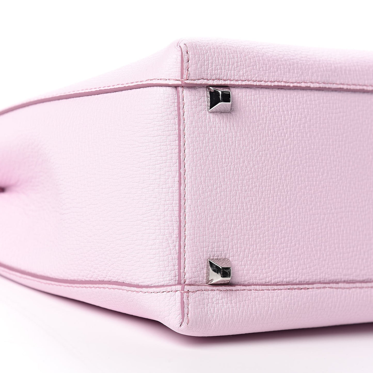 Grained Calfskin Sarah Medium Visetos Hobo Pale Mauve