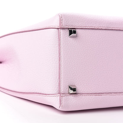MCM Grained Calfskin Sarah Medium Visetos Hobo Pale Mauve 9 of 13