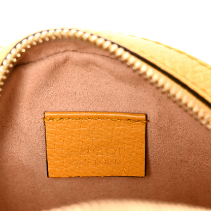 Gucci GG Supreme Monogram Flora Web Mini Ophidia Round Shoulder Bag Beige Multicolor Crop 6 of 10