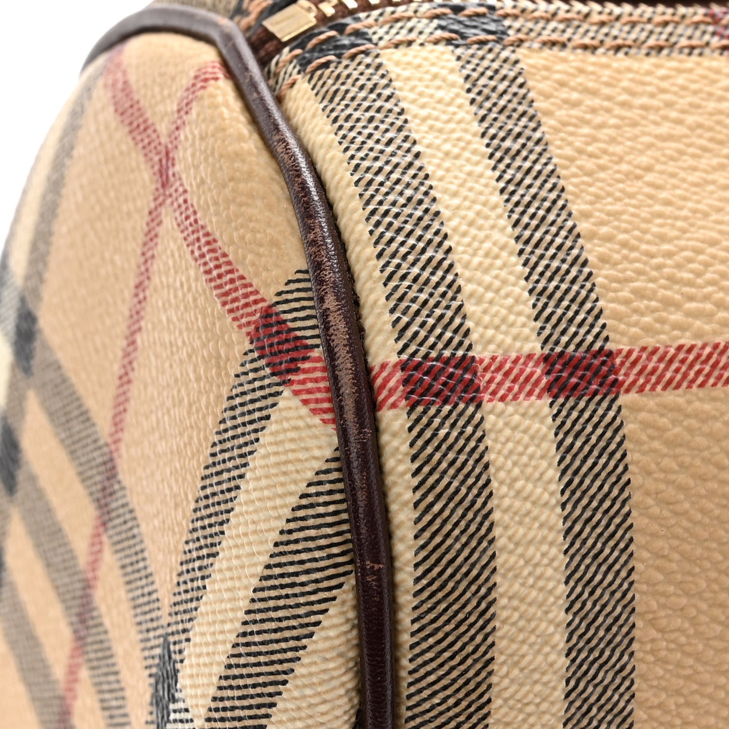 Haymarket Check Studded Bowler Brown