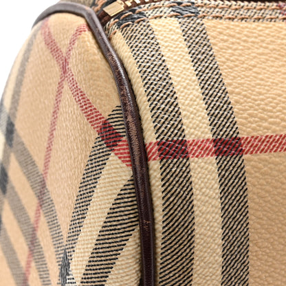 Burberry Haymarket Check Studded Bowler Brown 11 of 12