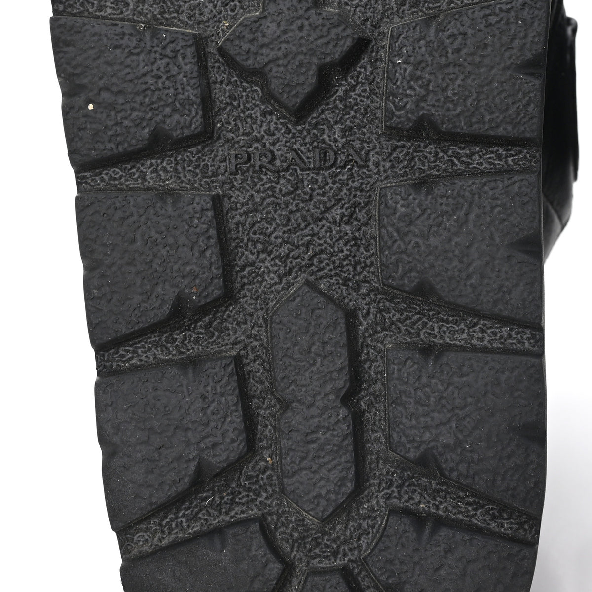 Nappa Quilted Padded Logo Platform Slide Sandals 36.5 Black