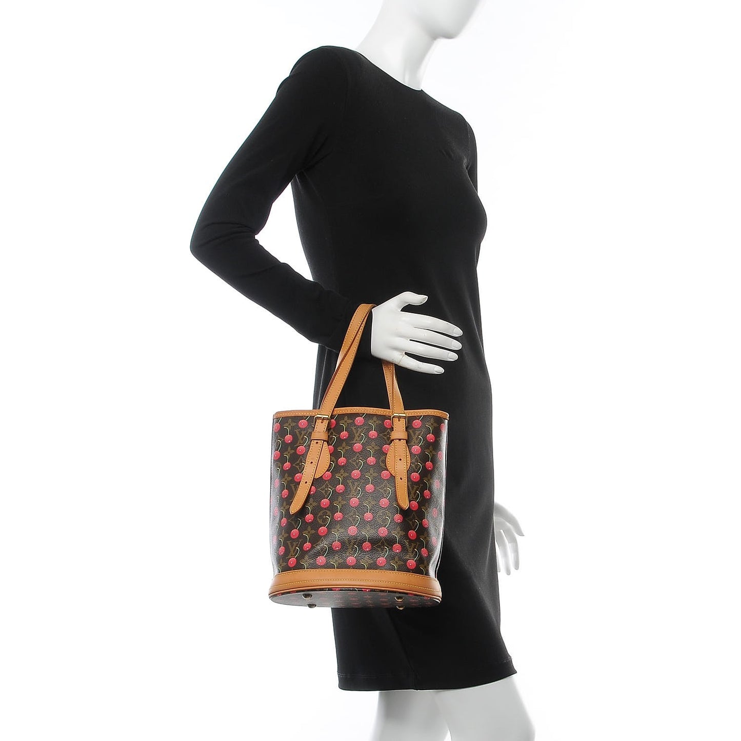 Monogram Cerises Bucket Bag