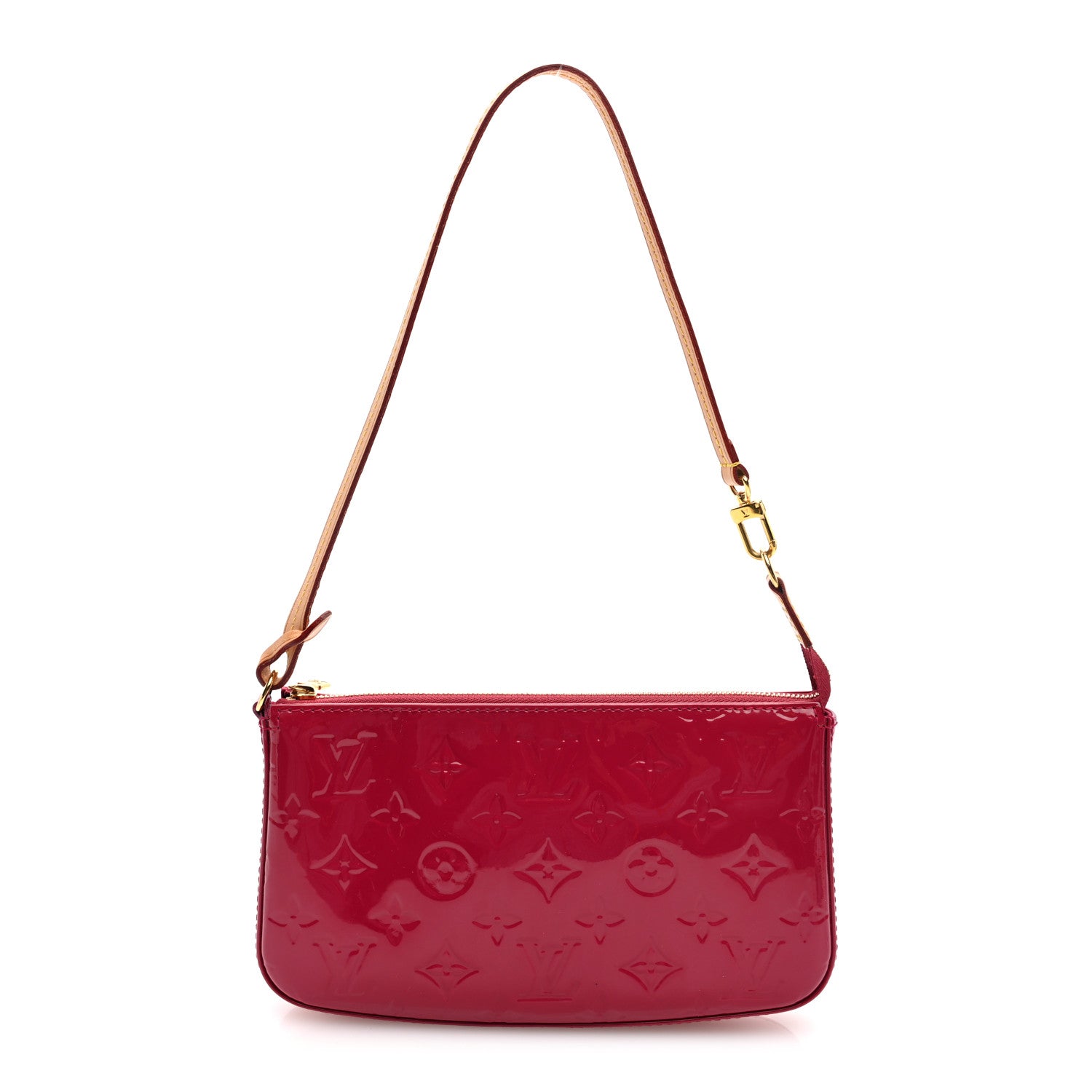 Louis Vuitton Vernis Pochette Accessories NM Rose Indien 1 of 7