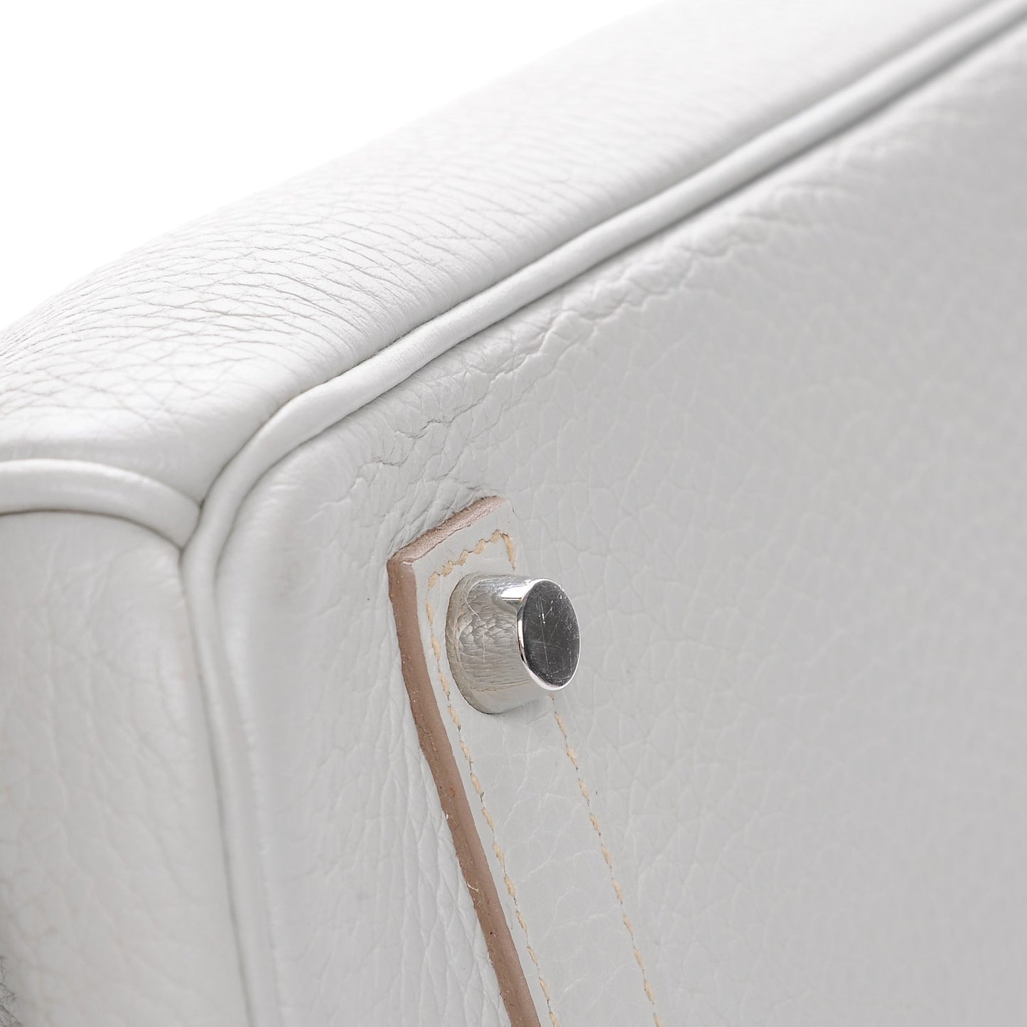 Taurillon Clemence Birkin 35 Gris Perle