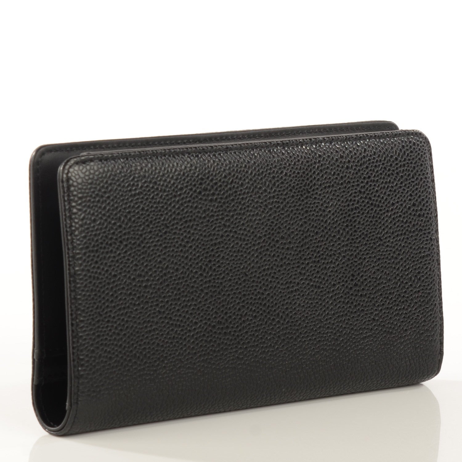 Chanel Caviar Timeless CC Yen Wallet Black 3 of 8