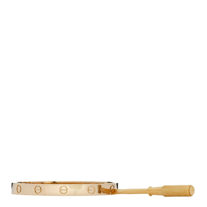 Cartier 18K Yellow Gold LOVE Bracelet 17 3 of 9