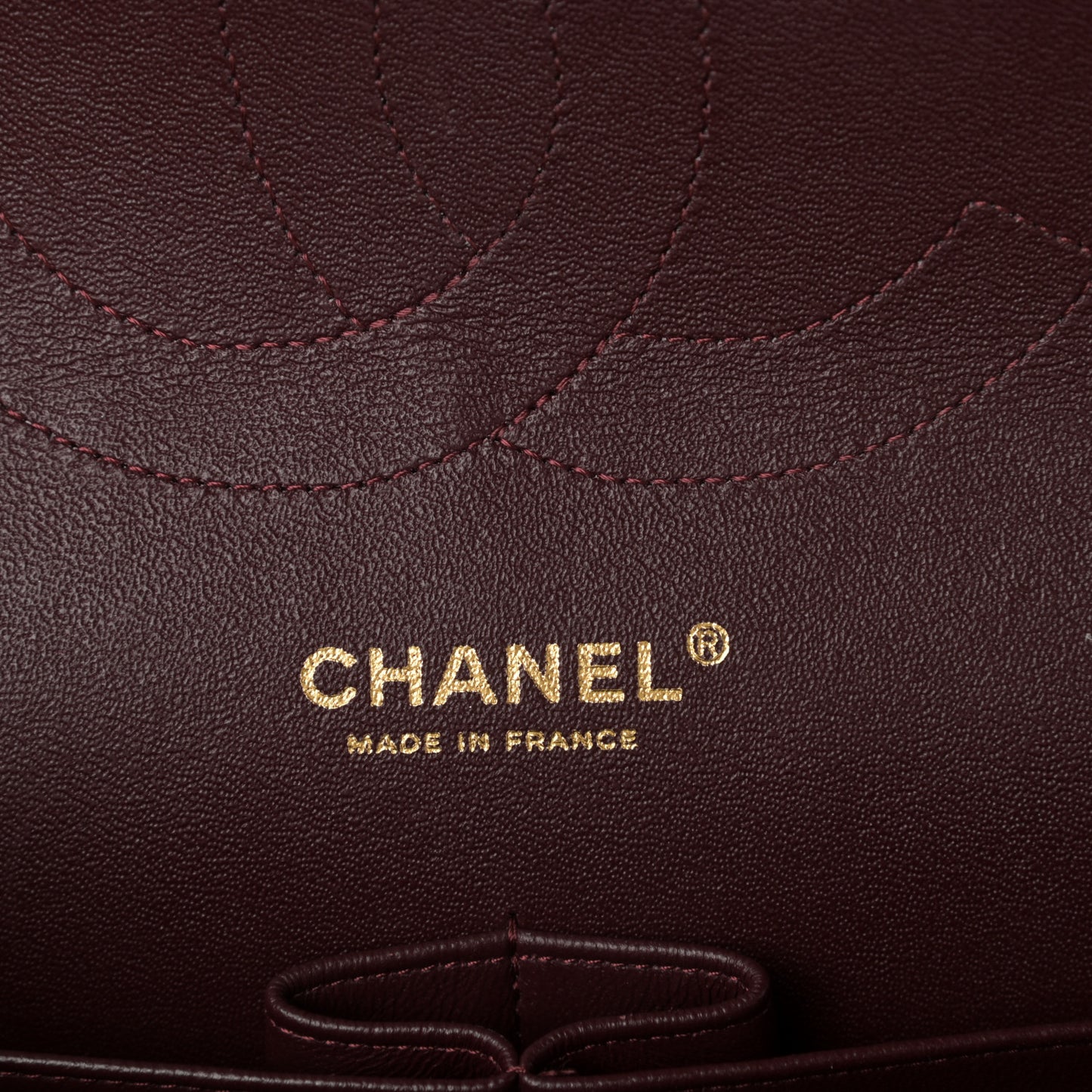 Lambskin Quilted Jumbo Double Flap Black