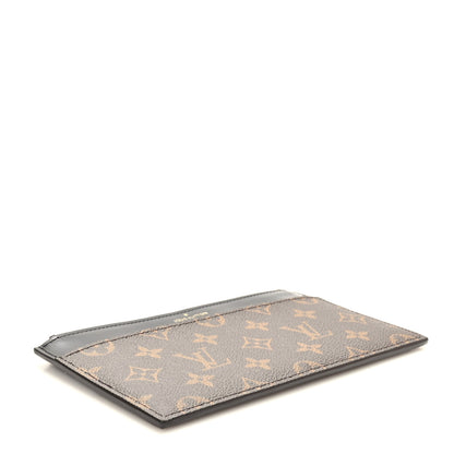 Louis Vuitton Monogram Slim Purse Black 4 of 7