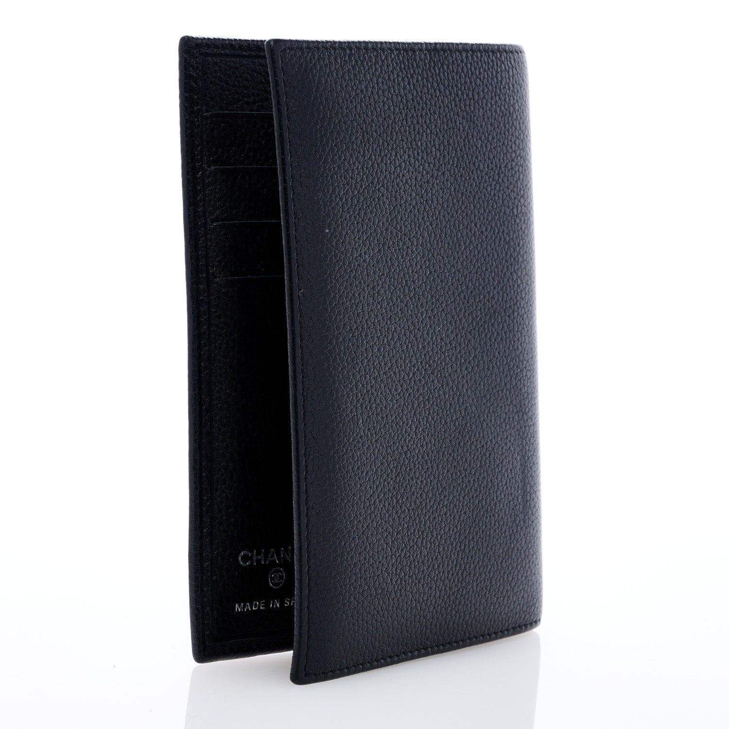 Chanel Calfskin Passport Holder Black 3 of 6
