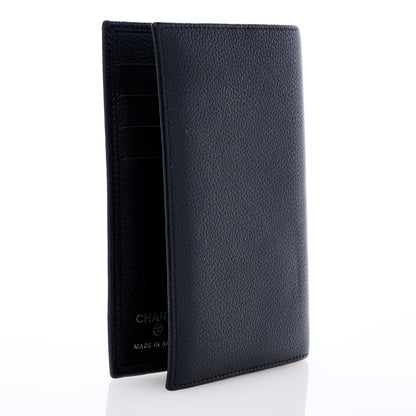 Chanel Calfskin Passport Holder Black 3 of 6