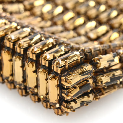 Saint Laurent Crystal Embellished Minaudiere Small Bag Bronze 9 of 10