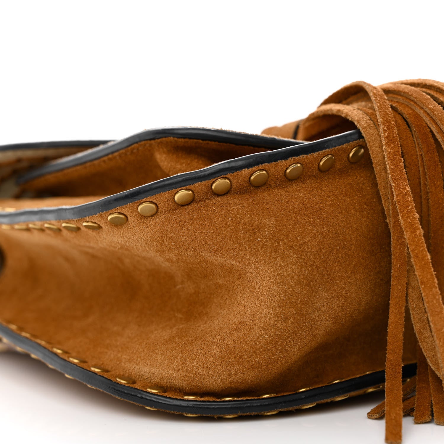 Chloe Suede Calfskin Braided Mini Hudson Shoulder Bag Caramel 10 of 12