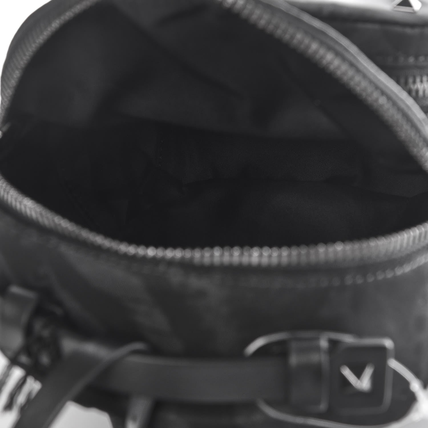Valentino Garavani Nylon Camubutterfly Mini Backpack Black 5 of 7