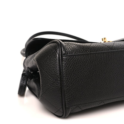 Chanel Grained Calfskin Stitched Urban Essentials Small Shopping Bag Black 8 of 10