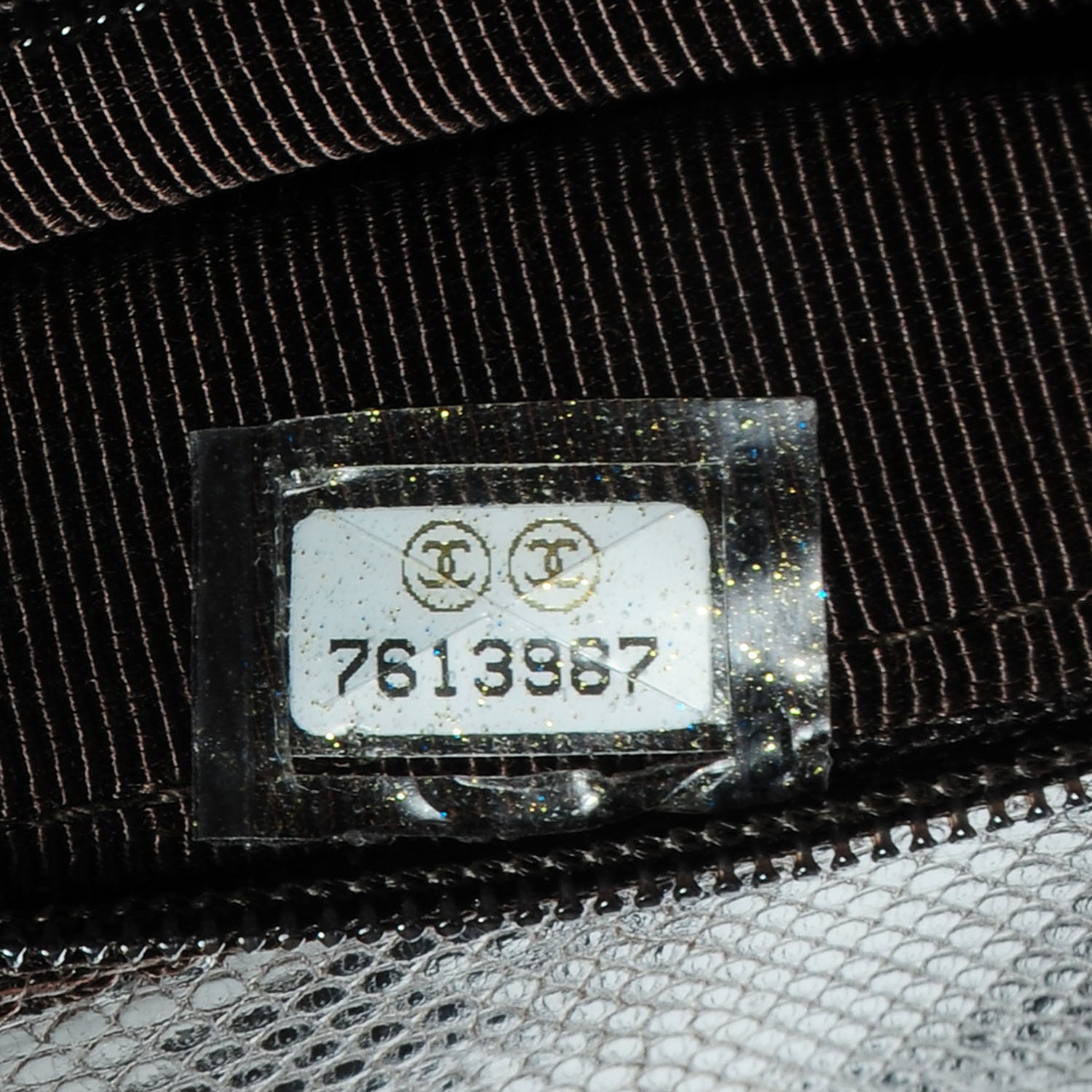 Chanel Lizard Single Flap Brown 6 of 7