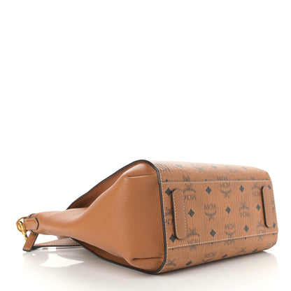 MCM Visetos Medium Luisa Hobo Cognac 4 of 12