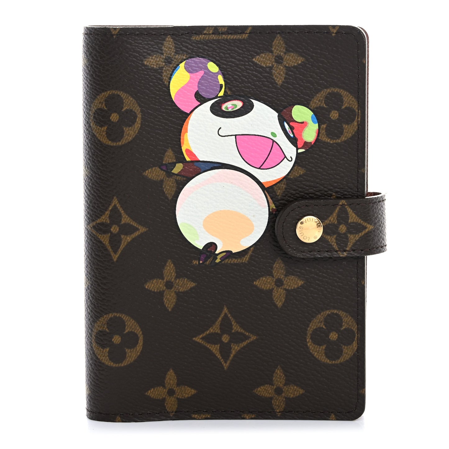 Monogram Panda Small Ring Agenda Cover