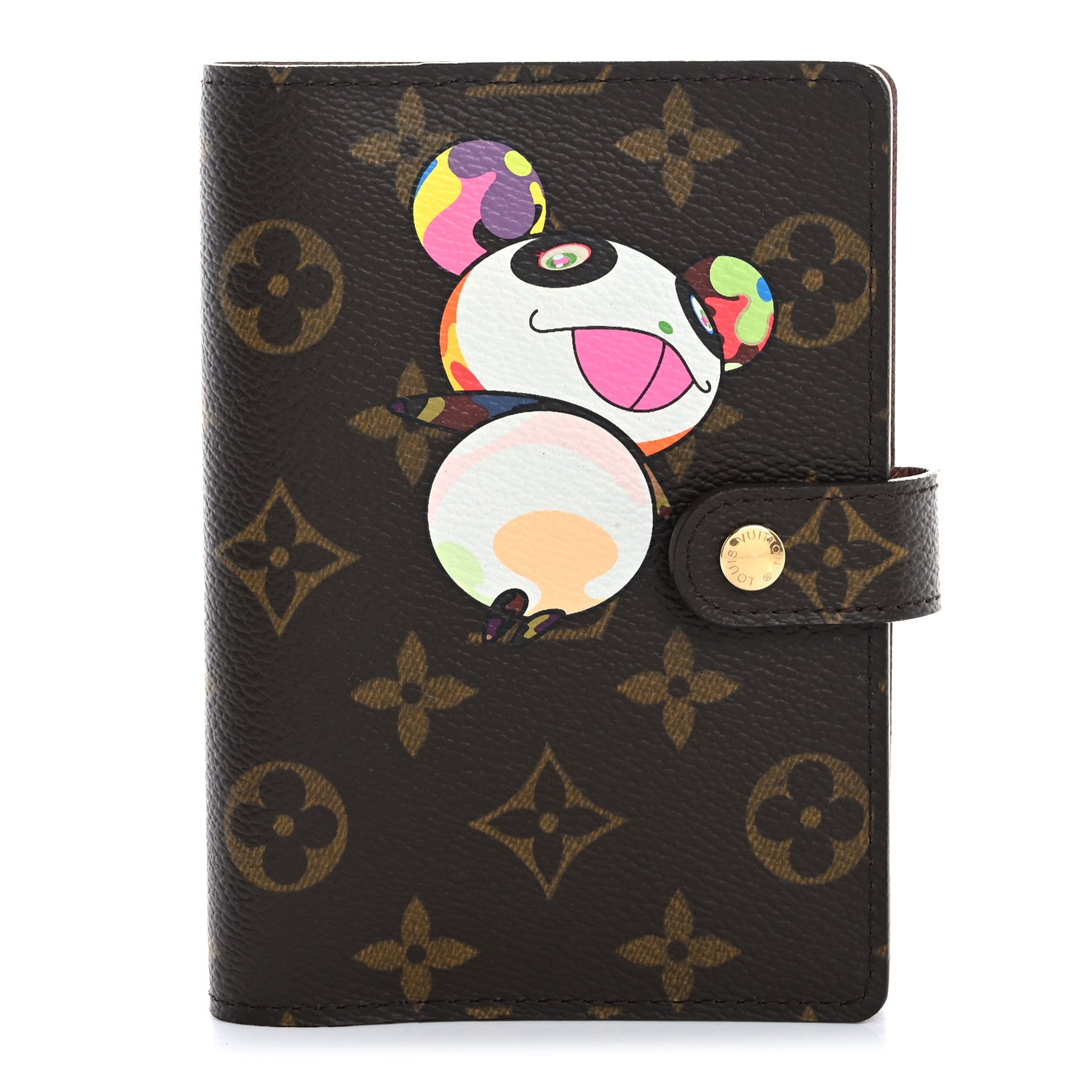 Louis Vuitton Monogram Panda Small Ring Agenda Cover 1 of 7