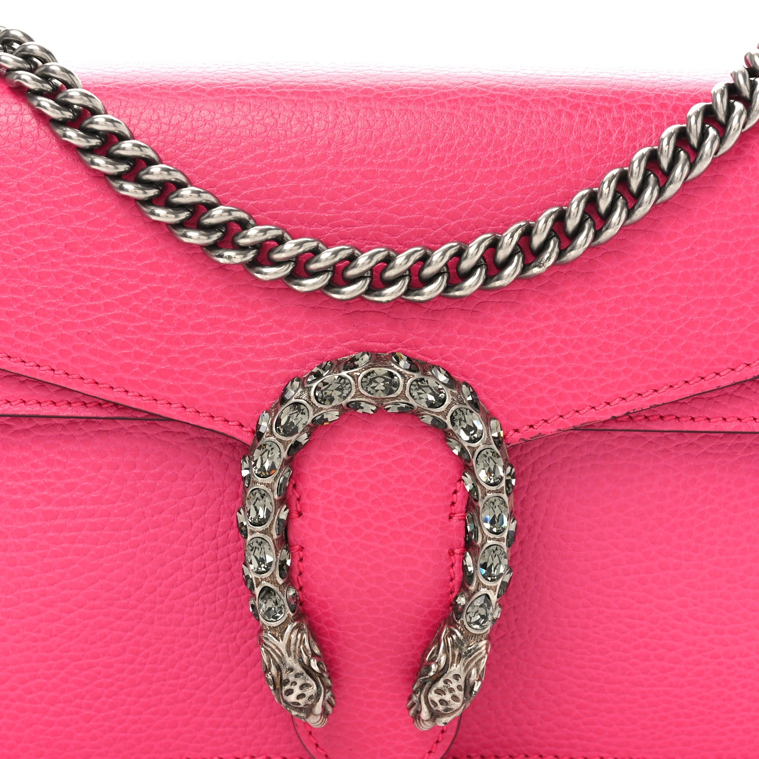 Gucci Dollar Calfskin Small Dionysus Shoulder Bag Box Pink 9 of 11