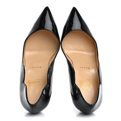 Christian Louboutin Patent Hot Chick 100 Pumps 39 Black 2 of 11