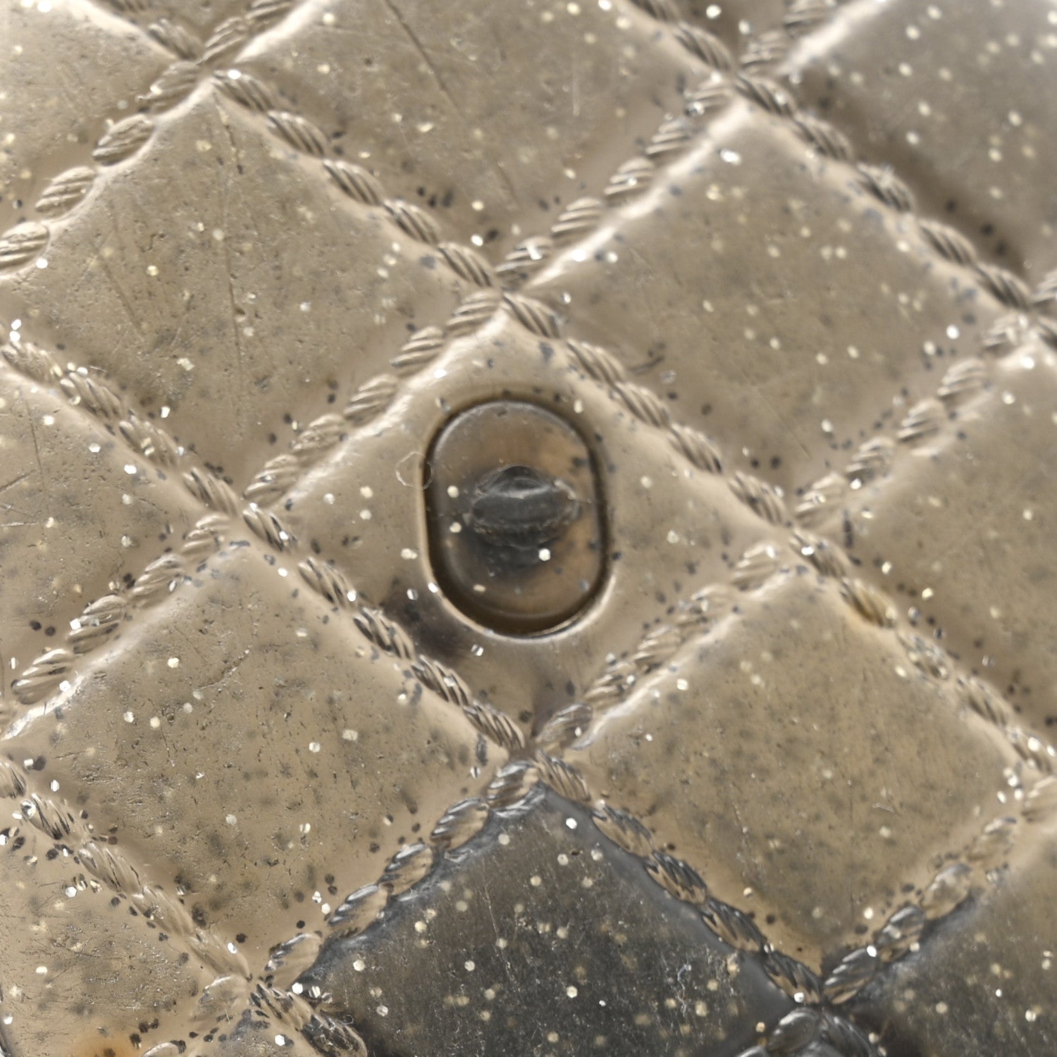 Chanel Glitter Jelly Camellia Thong Sandals 37 Black 10 of 10