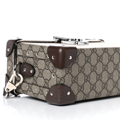 Gucci GG Supreme Monogram Globe-Trotter Beauty Case Brown 7 of 15