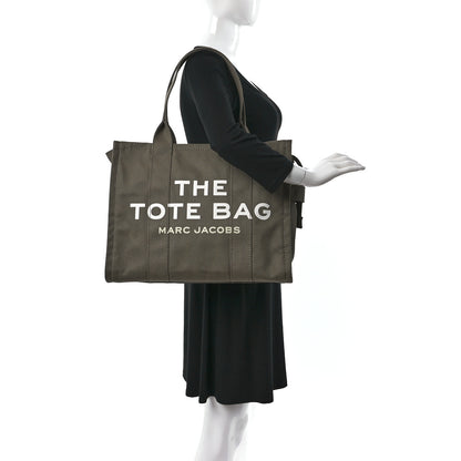 Marc Jacobs Cotton Canvas The Traveler Tote Bag 2 of 10
