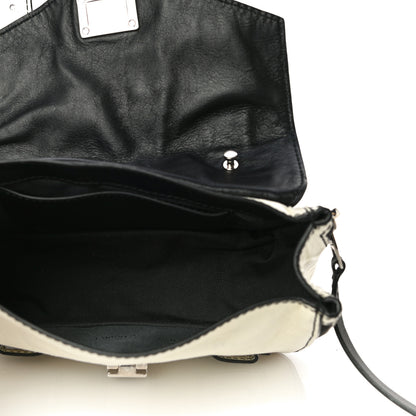 Proenza Schouler Crinkled Calfskin PS1 Mini Zip Crossbody White 6 of 17