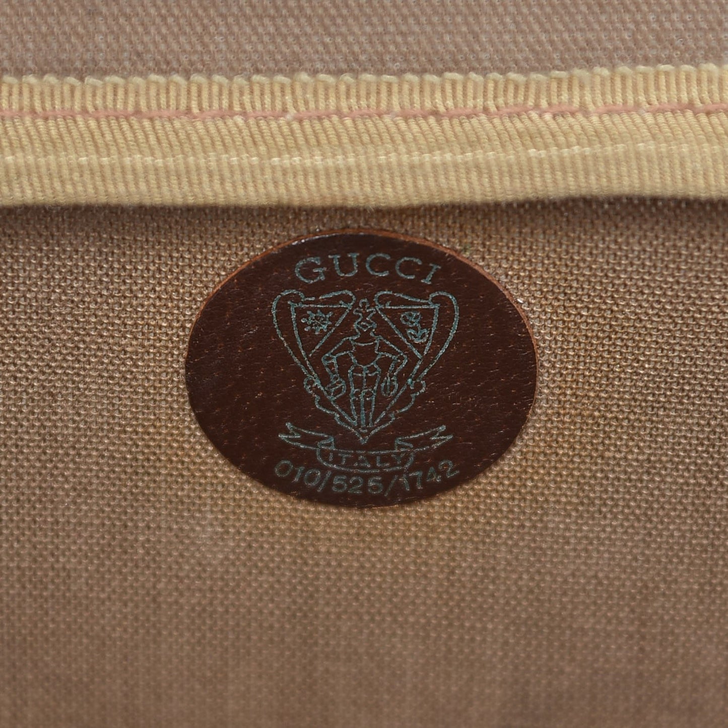Monogram Joy Suitcase Luggage Brown