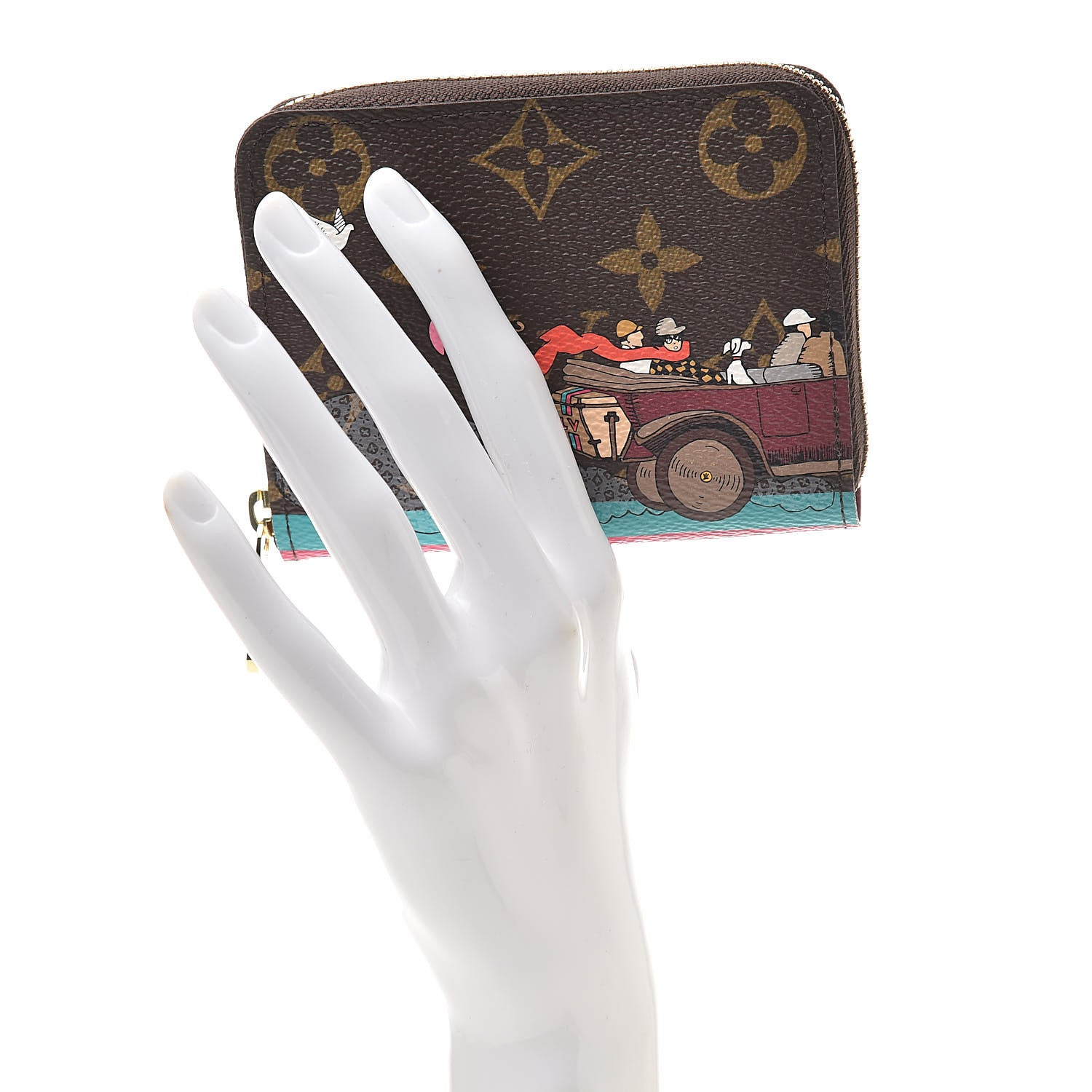 Louis Vuitton Monogram 2015 Christmas Animation Zippy Coin Purse 2 of 8