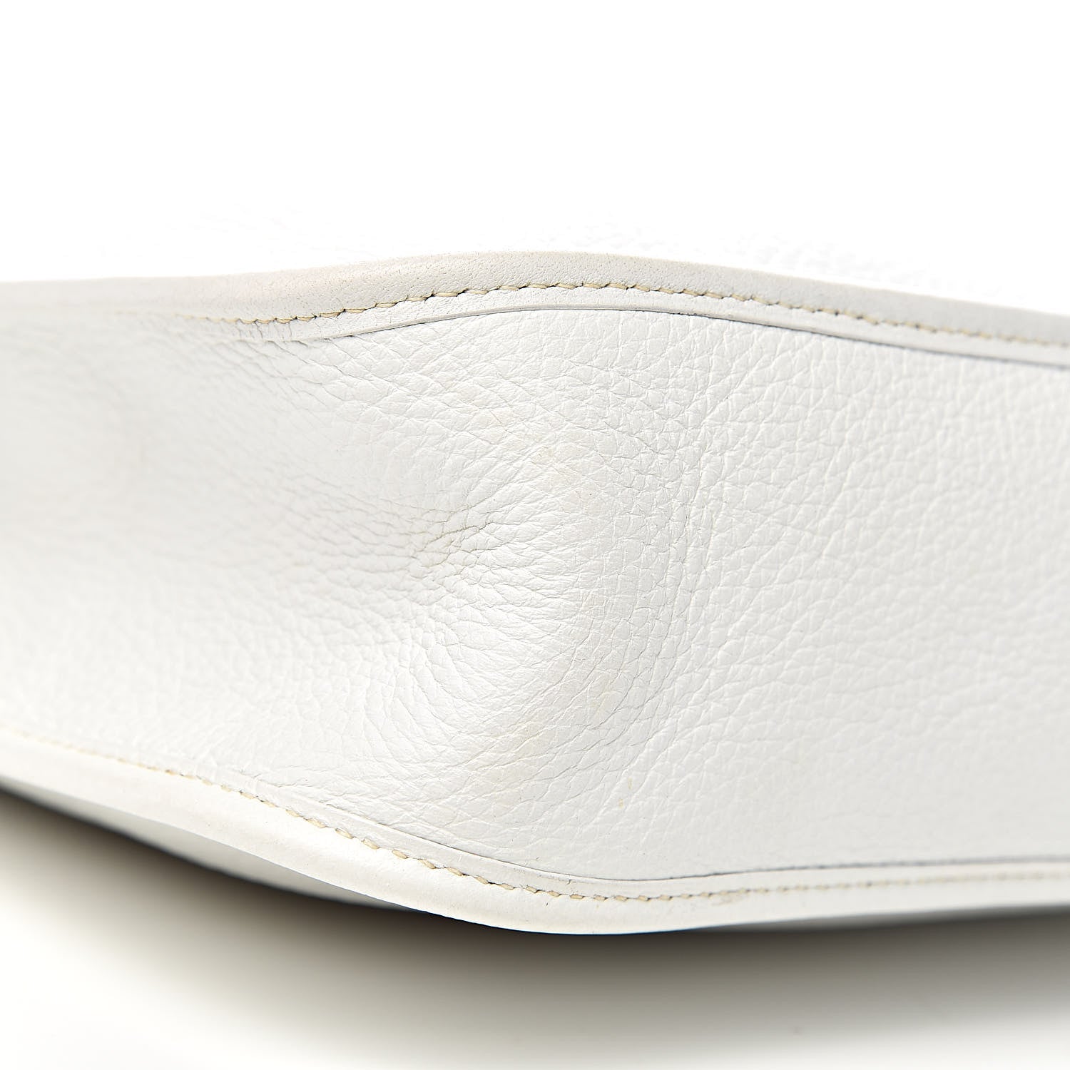 Hermes Taurillon Clemence Vespa PM White 10 of 13