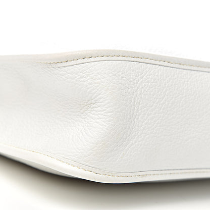 Hermes Taurillon Clemence Vespa PM White 10 of 13