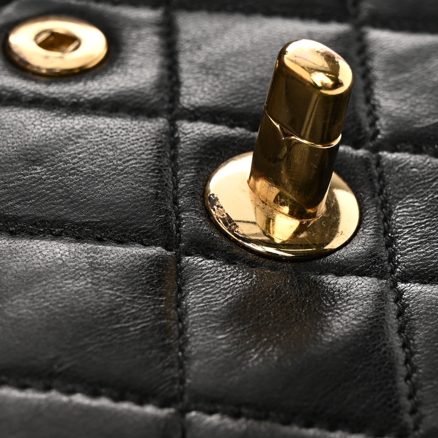 Chanel Lambskin Quilted Medium Double Flap Black 20 of 21
