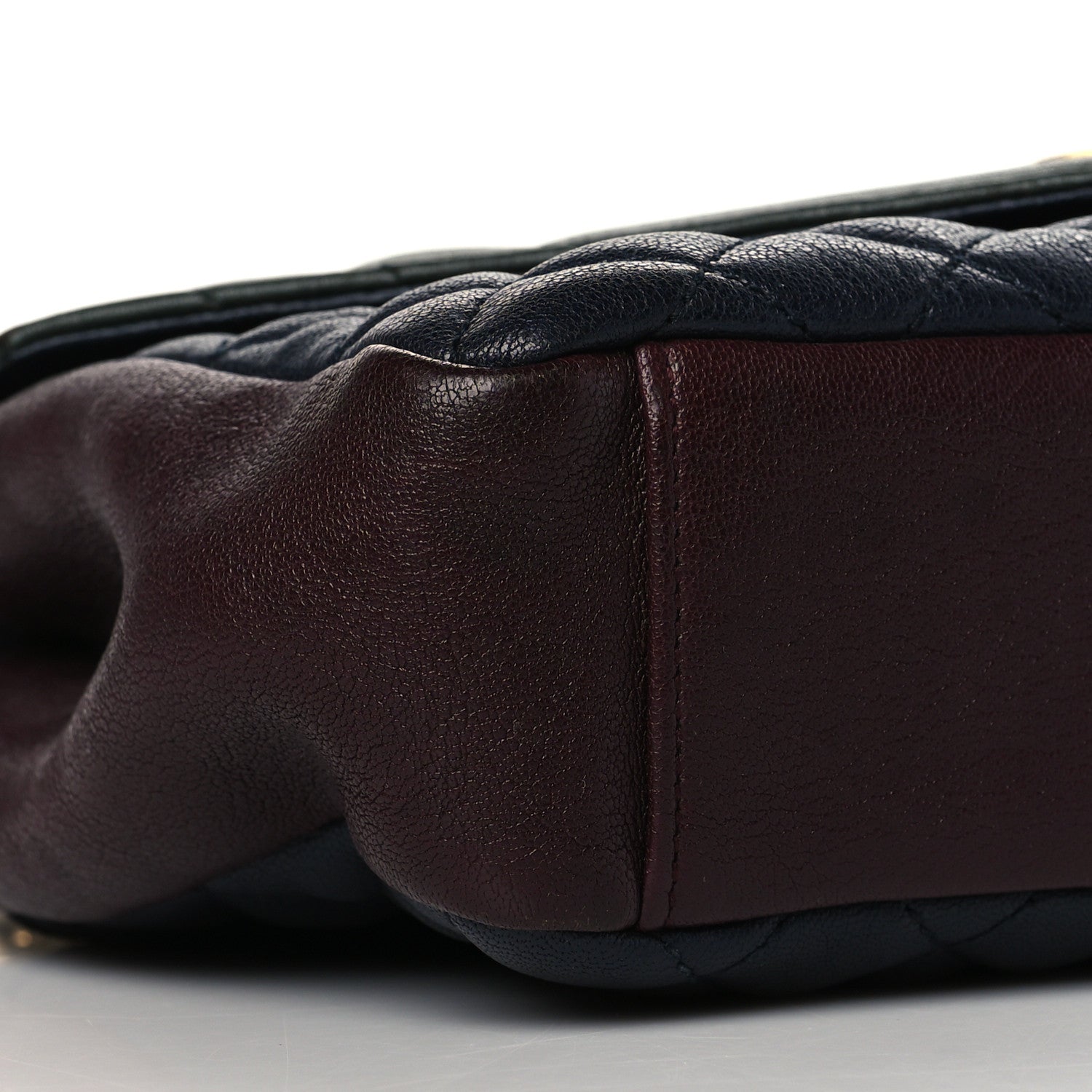 Saint Laurent Sheepskin Tri-Color Tri-Quilt Monogram Medium College Bag 8 of 9