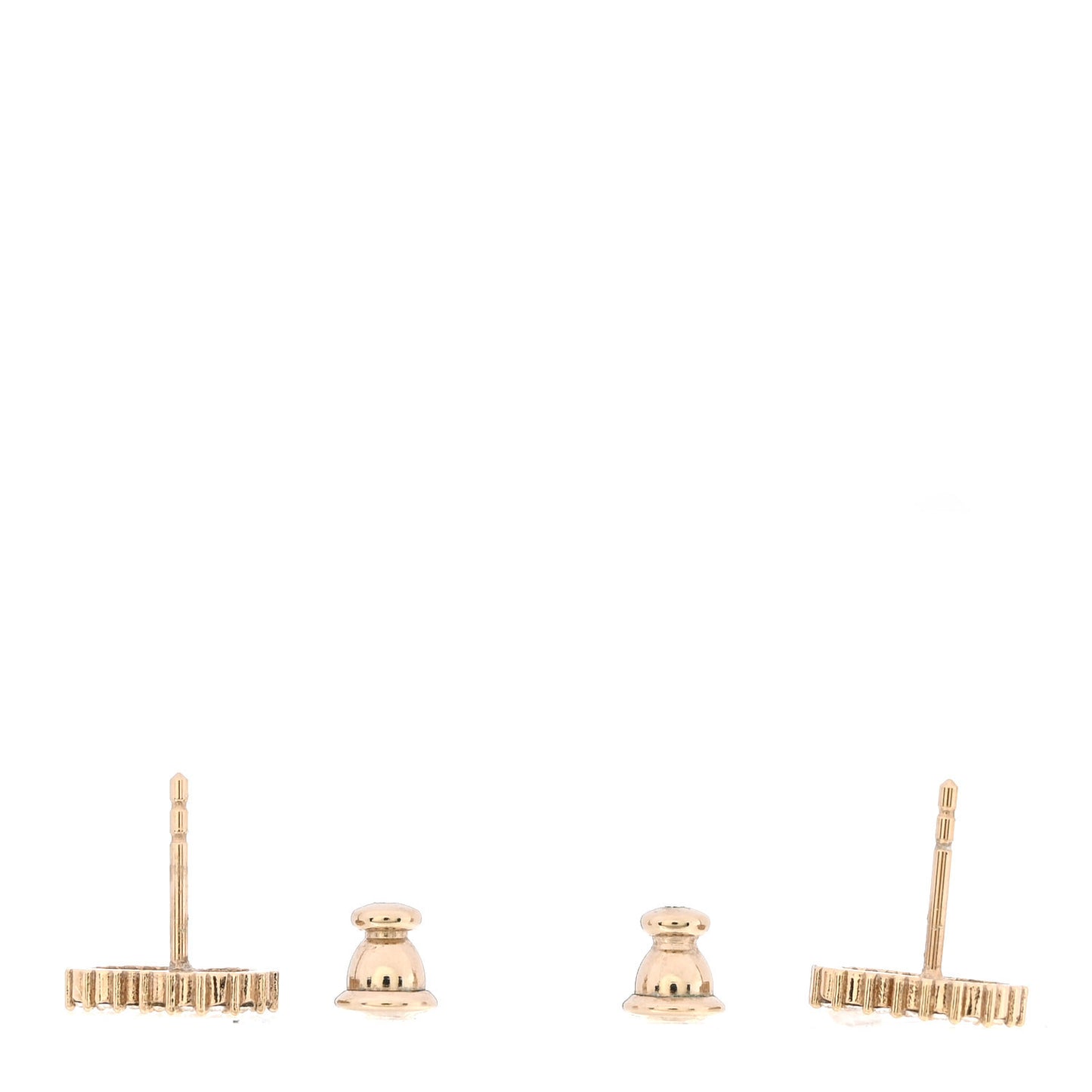 Crystal Clair D Lune Earrings Gold