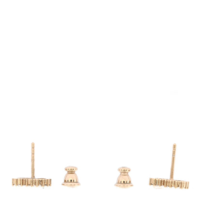 Christian Dior Crystal Clair D Lune Earrings Gold 3 of 3