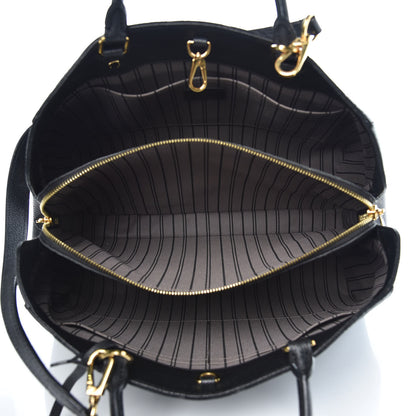 Louis Vuitton Empreinte Montaigne GM Black 3 of 11