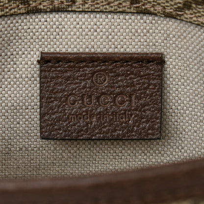 Gucci GG Supreme Monogram Neo Vintage Web Belt Bag Brown 6 of 11