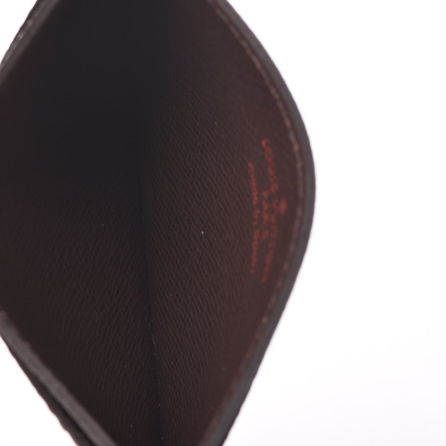 Damier Ebene Card Holder