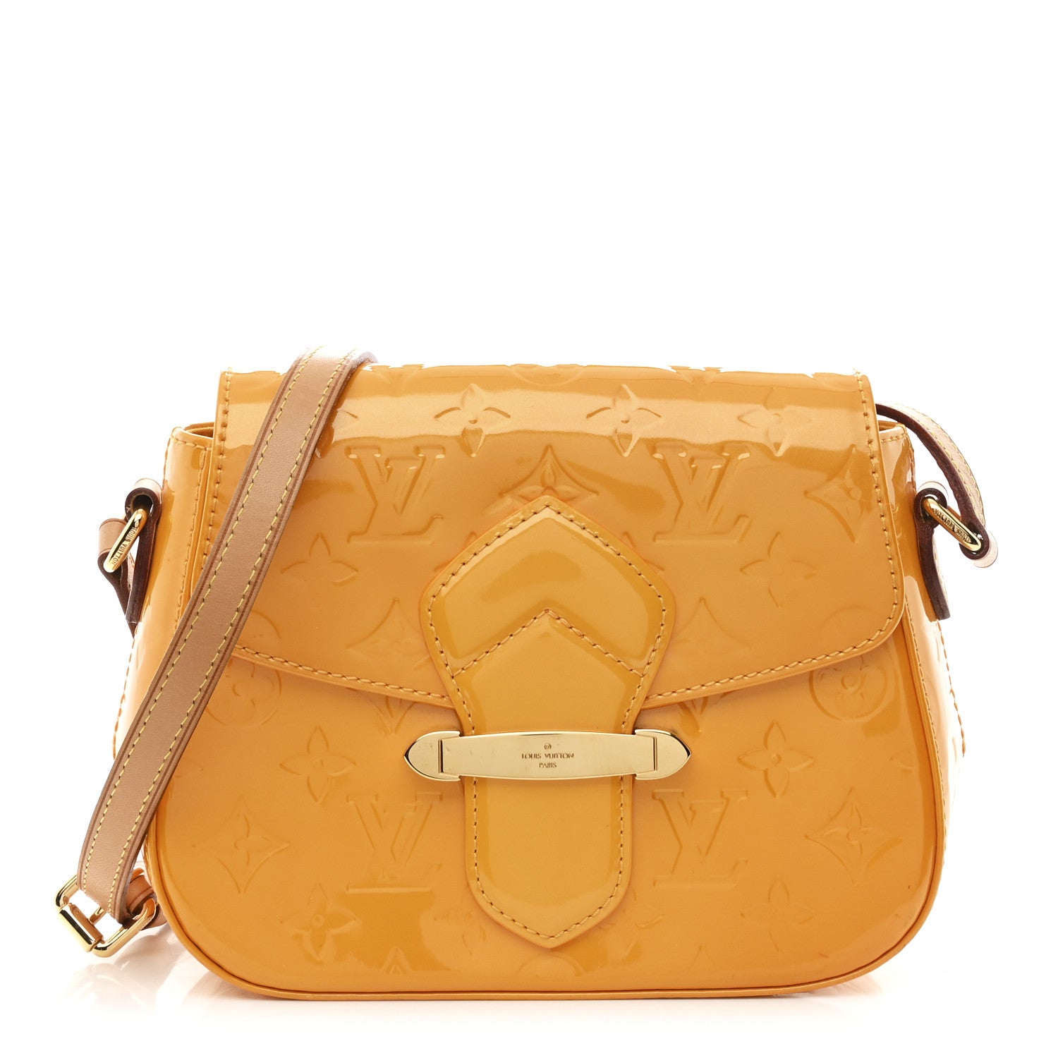 Louis Vuitton Vernis Bellflower PM Jaune Passion 1 of 10