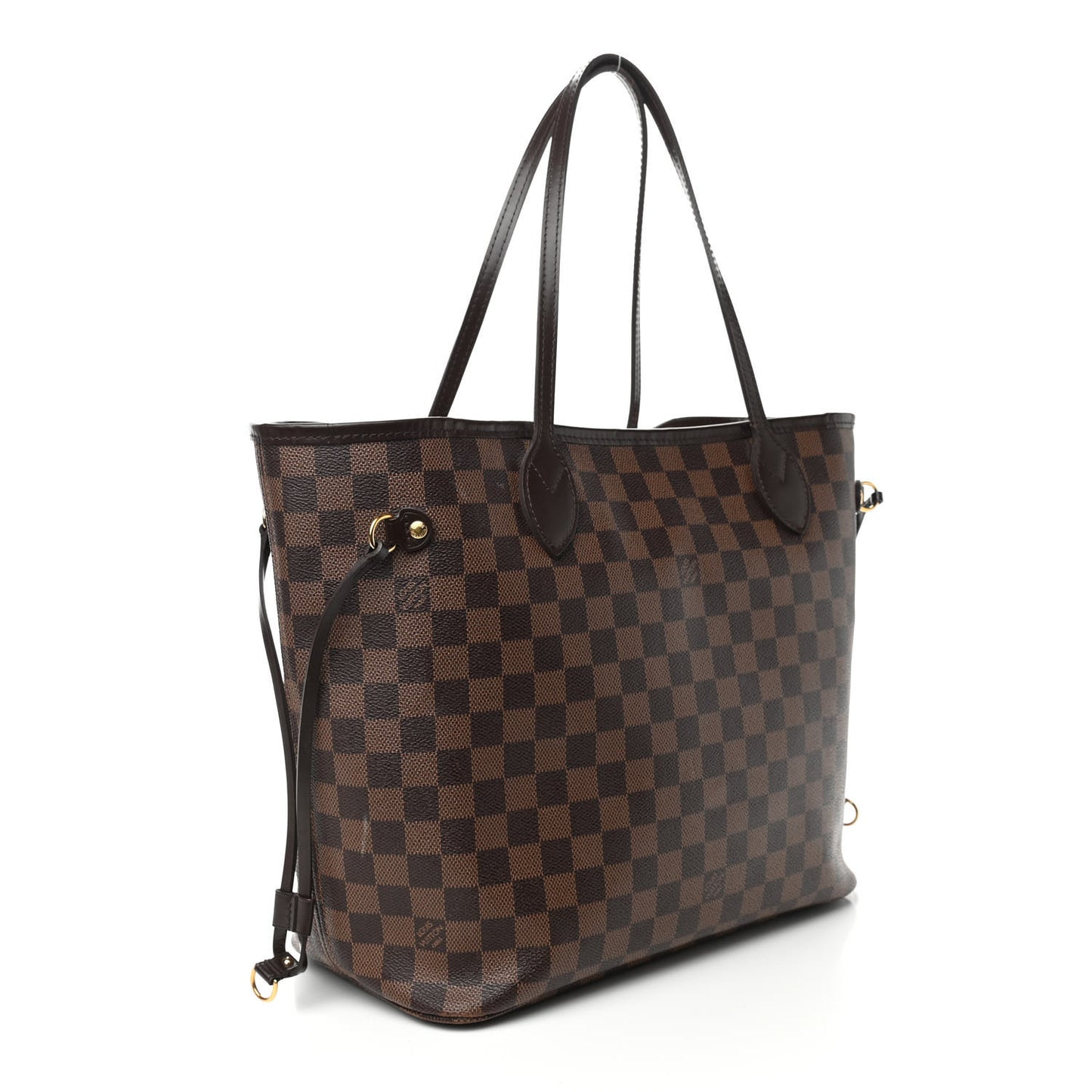 Damier Ebene Neo Neverfull MM Rose Ballerine