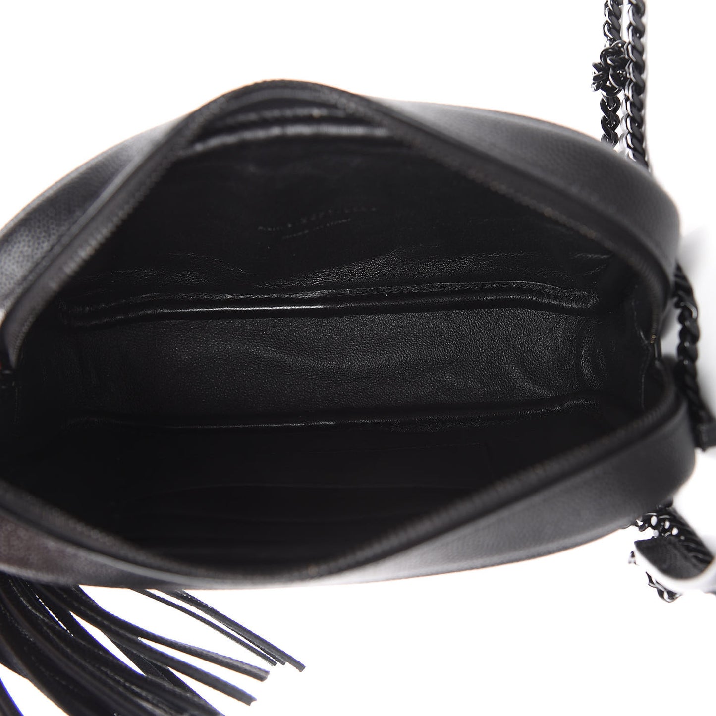 Grain De Poudre Matelasse Monogram Mini Lou Camera Bag Black